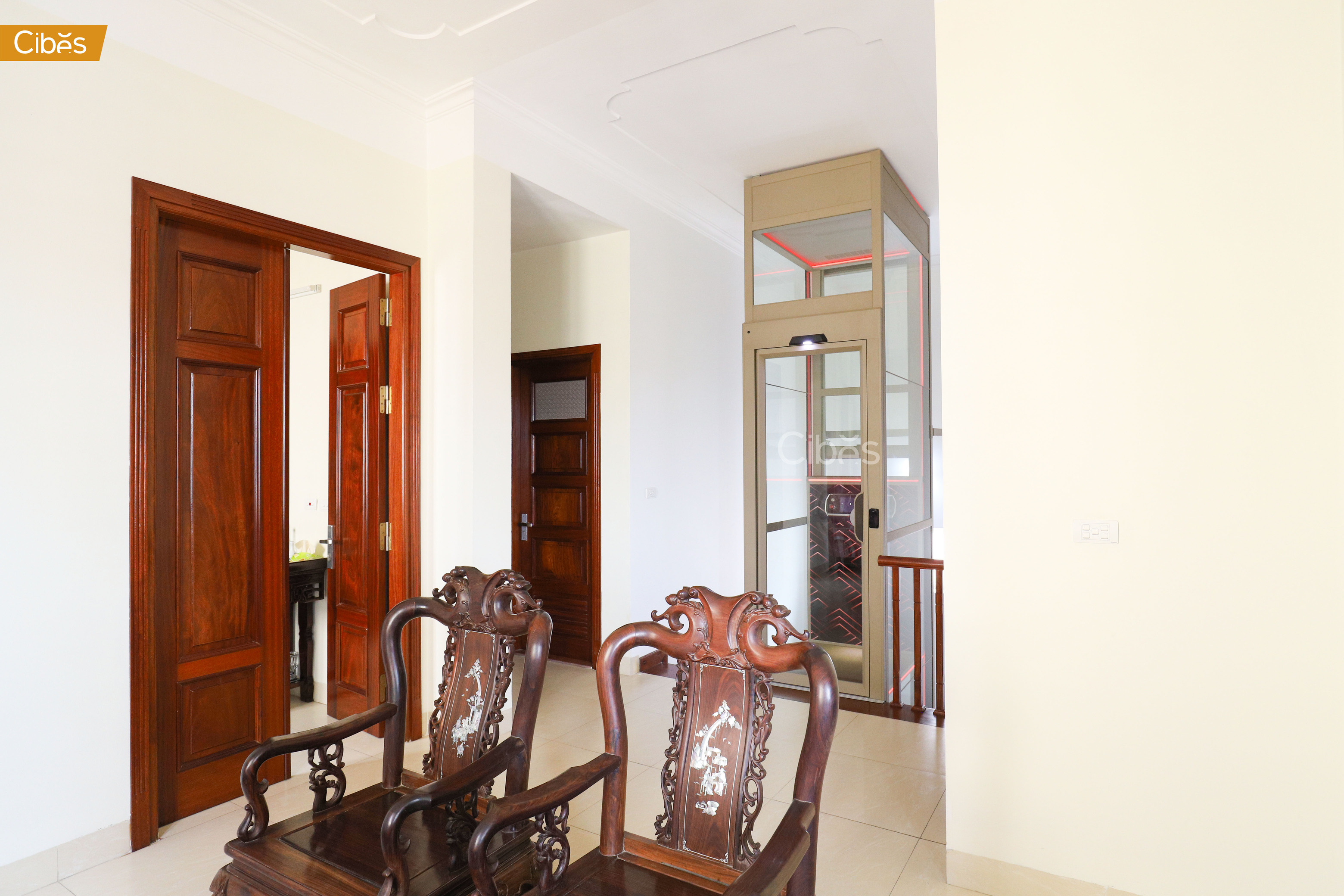 Thiết kế thang ấn tượng, hiện đại